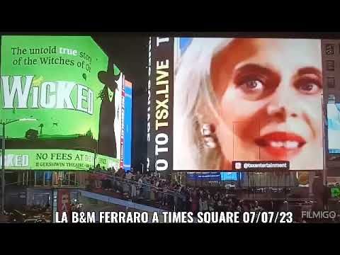 immagine di anteprima del video: LA B&M FERRARO TIMES SQUARE NEW YORK
